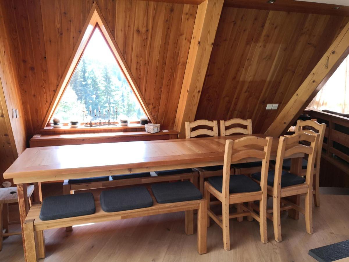 Le Chalet Pointu De Capucine Бур-Сен-Морис Экстерьер фото