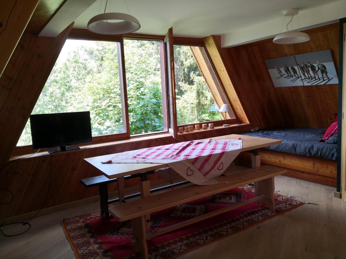 Le Chalet Pointu De Capucine Бур-Сен-Морис Экстерьер фото