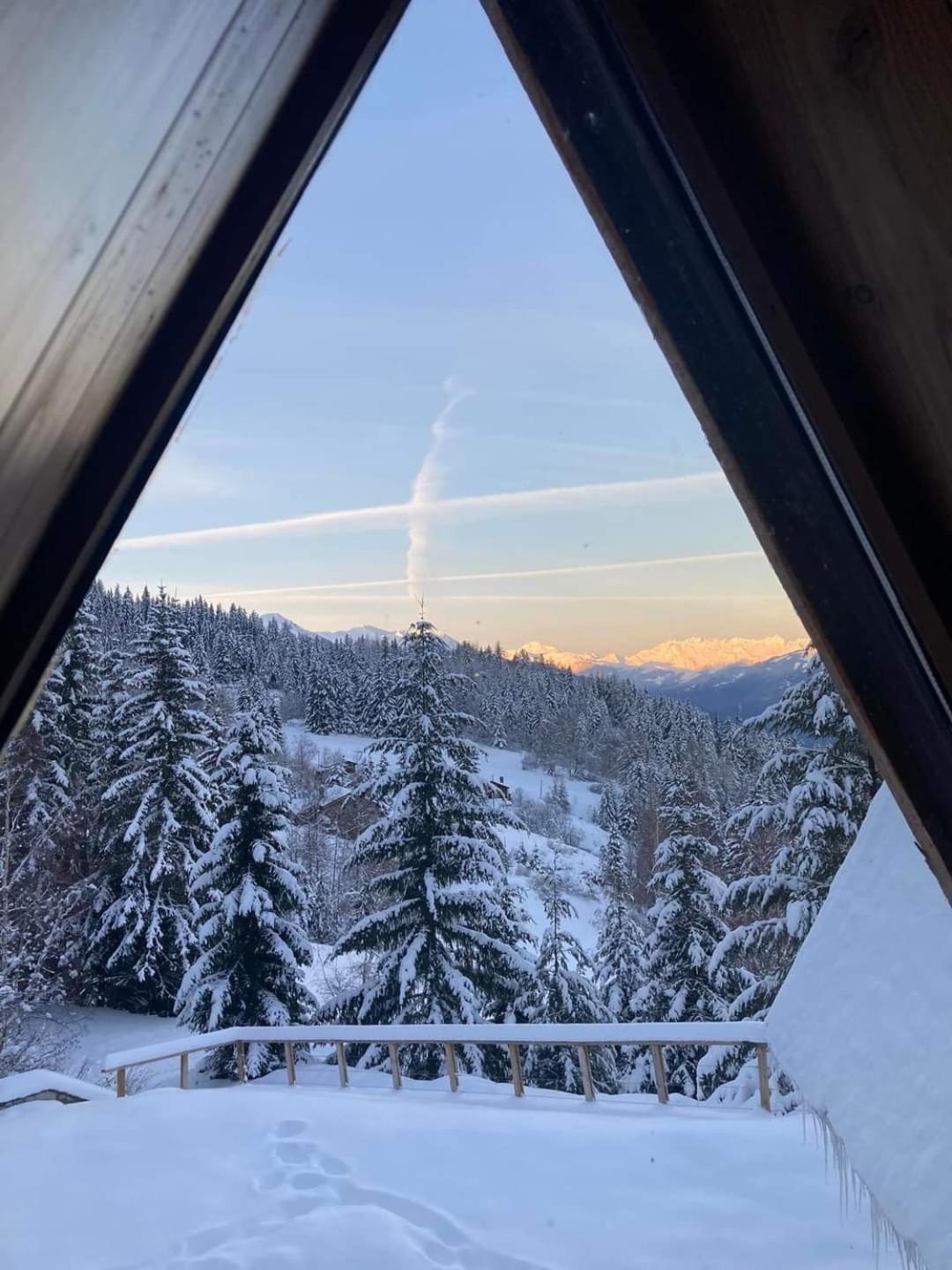 Le Chalet Pointu De Capucine Бур-Сен-Морис Экстерьер фото