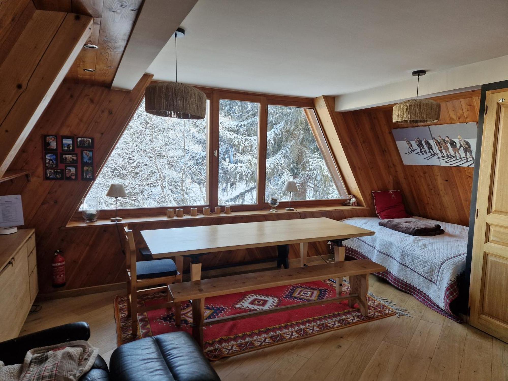 Le Chalet Pointu De Capucine Бур-Сен-Морис Экстерьер фото